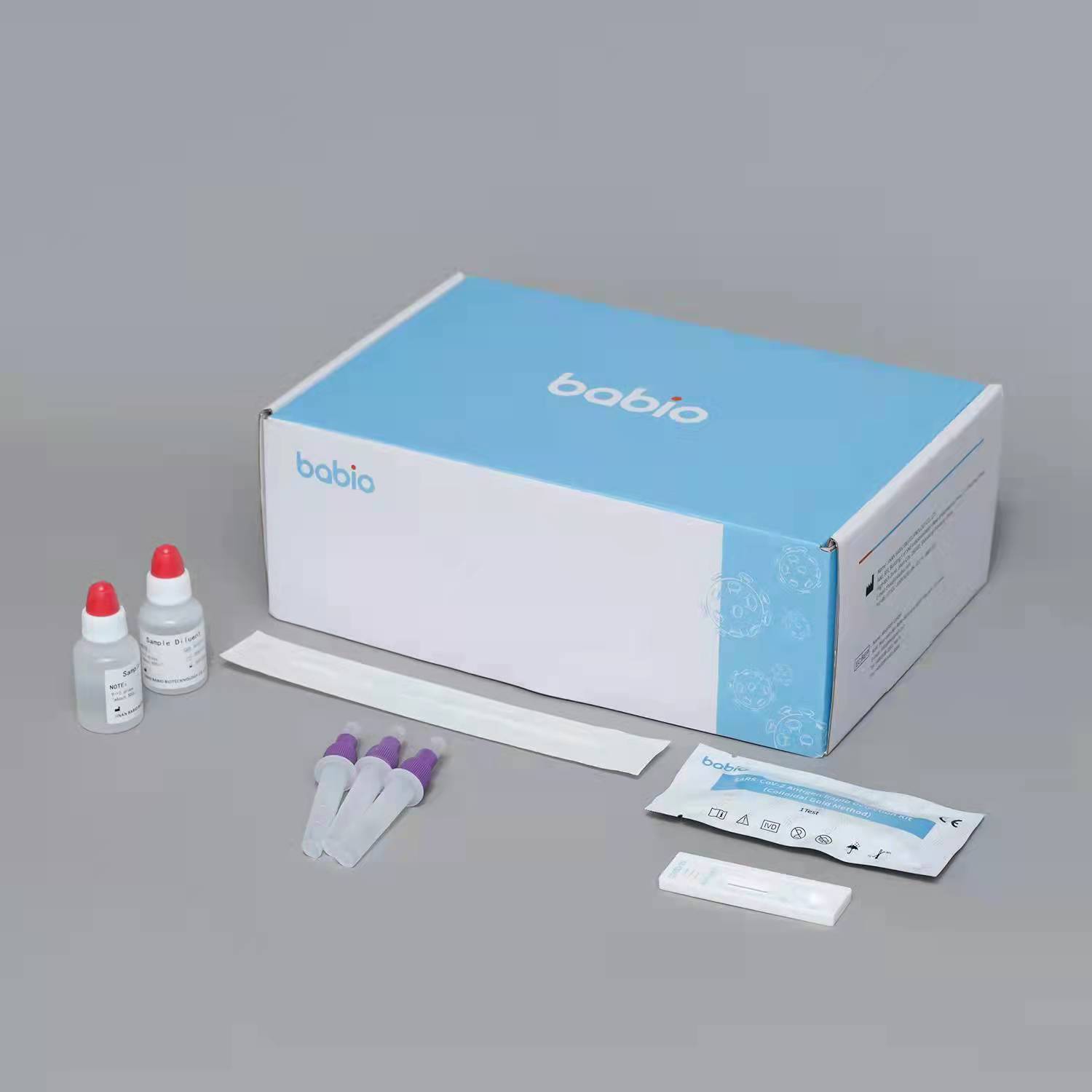 Aké sú kroky testu súpravy Baibo Antigen Detection Kit?